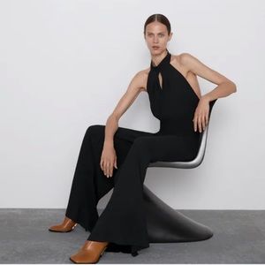 Zara Halter Jumpsuit NWT Size Small